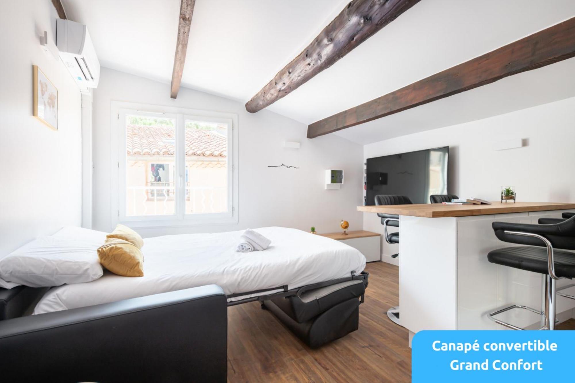 Lou Baou - Calme - Lumineux - Wifi Apartment Gardanne Luaran gambar