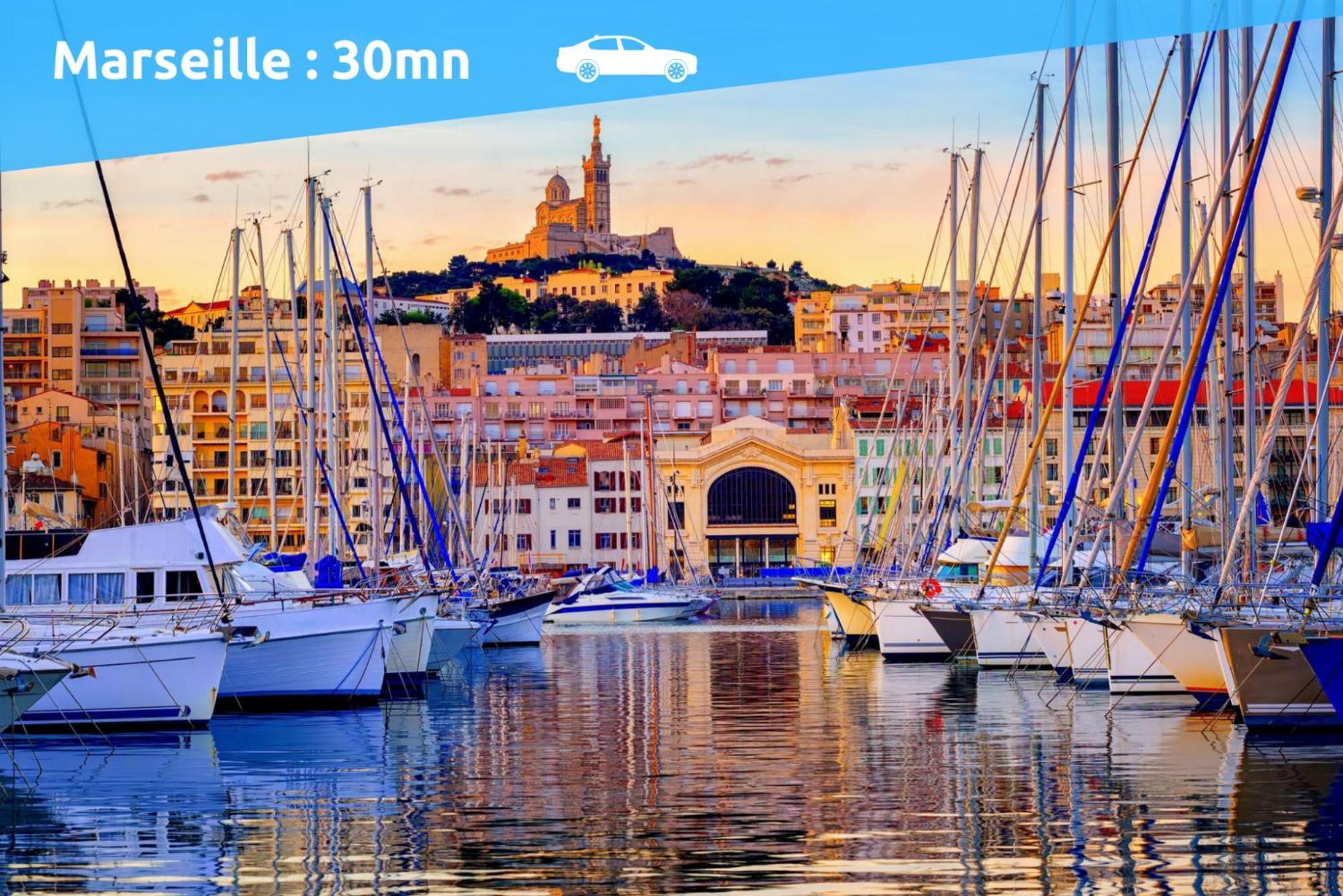 Lou Baou - Calme - Lumineux - Wifi Apartment Gardanne Luaran gambar